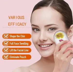 Silicone Ice Facial Roller Mold, Reusable Cooling Face Massager for Skin Care & Facial Massage