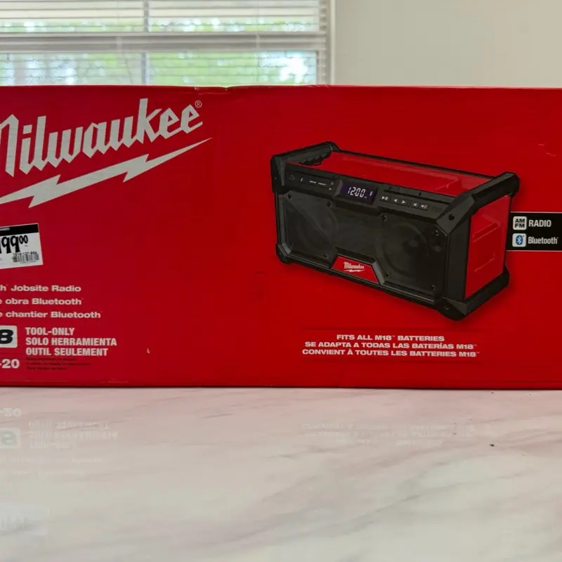 Bluetooth Jobsite Radio
