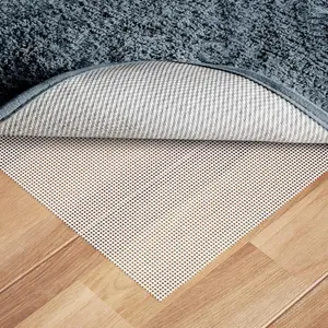 Non Slip Rug Pad, Anti Skid Thick Area Rug Pad Gripper, Under Carpet Rug Mats for Hardwood Surface Floors, Keep Rugs in Place-2x3 Ft