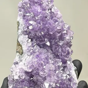 5.0” inch Amethyst Cluster Specimen Cut base freefom sculpted specimen