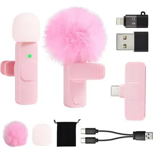 Mini  Microphone for  Android Phone Tablet ipad PC, Usb C  Lavalier Mic for Video Recording Vlogging Youtube  Podcast Interview content creators,  Microphones Type C Mics