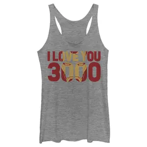 Women's Marvel Iron Man Forever Love 3000 Racerback Tank Top