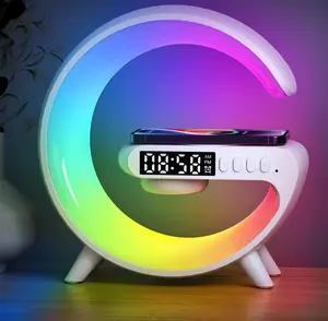 G-Glow Smart Lamp – RGB Light • Speaker • Wireless Charger