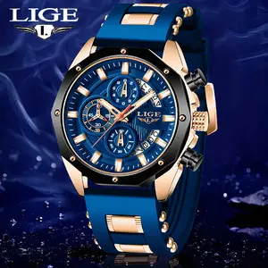 LIGE Outdoor Fun Men's Durable Sport Stylish Quartz Watch With Calendar and Running Secounds Perfect Fathers Day Gift