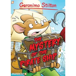 USED-Geronimo Stilton Graphic Novels #17: The Mystery of the Pirate Ship by Stilton, Geronimo (Hardcover)