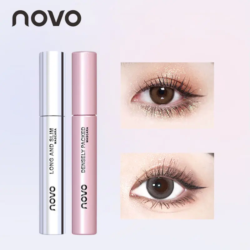 Waterproof Lengthening & Volumizing Mascara – Long-Lasting 24-Hour Wear for Longer, Fuller and Defined Lashes, Smudge-Resistant Makeup for Daily Use & Back to School