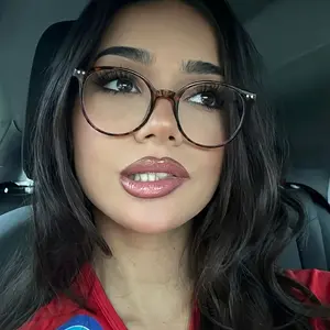 1 new neutral round frame retro fashion glasses, simple style decorative glasses