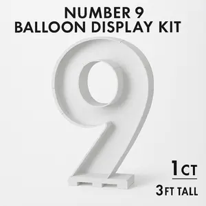 Number 9 Balloon Display Kit