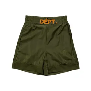 GALLERY DEPT embroidered European and American street sports shorts American high street loose men and women casual pants summer