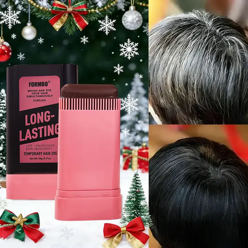 Bosuya Ultimate Hair Dye Comb 20ml Waterproof Disposable Gentle Application Fast Replenishment Long Lasting