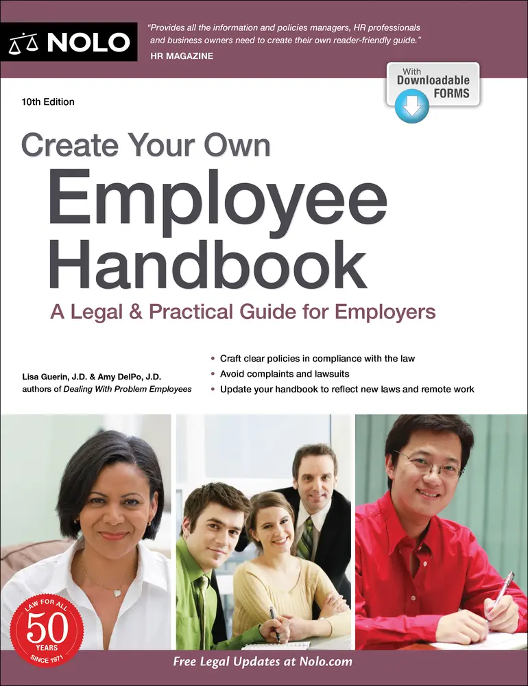 USED-Create Your Own Employee Handbook: A Legal & Practical Guide for Employers by Guerin, Lisa (Paperback)