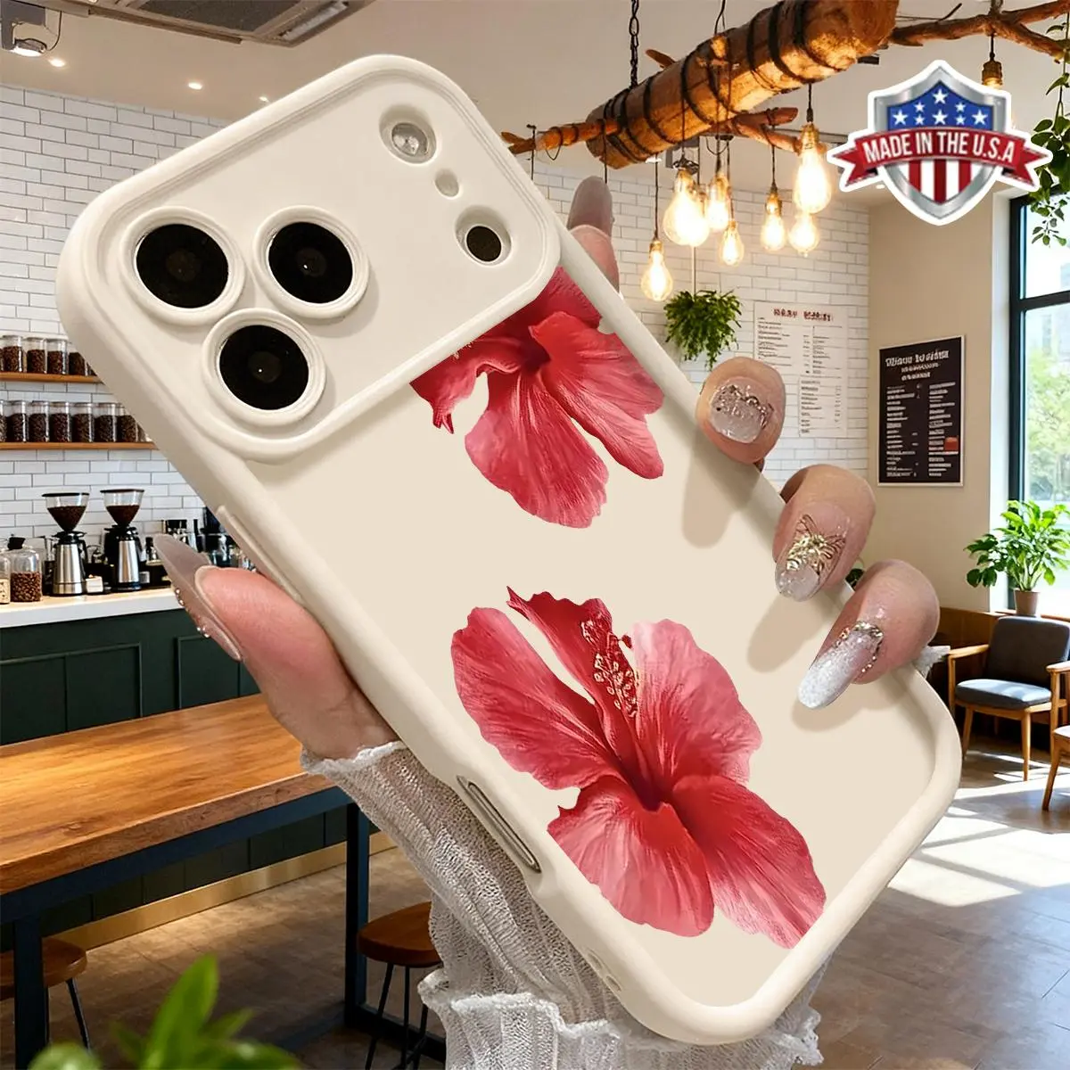 Floral Hibiscus Phone Case for iPhone 17 16 15 14 Pro Max 13 12 11 XR XS Plus Shockproof Anti Scratch Protective Slim TPU Durable Case - TikTok Shop Floral Hibiscus Phone Case for iPhone 17 16 15 14 Pro Max 13 12 11 XR XS Plus Shockproof Anti Scratch Protective Slim TPU Durable Case - TikTok Shop