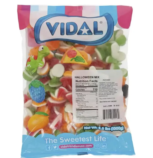 2.2 lbs. Halloween Gummy Candy Variety Mix – 222 Pc.
