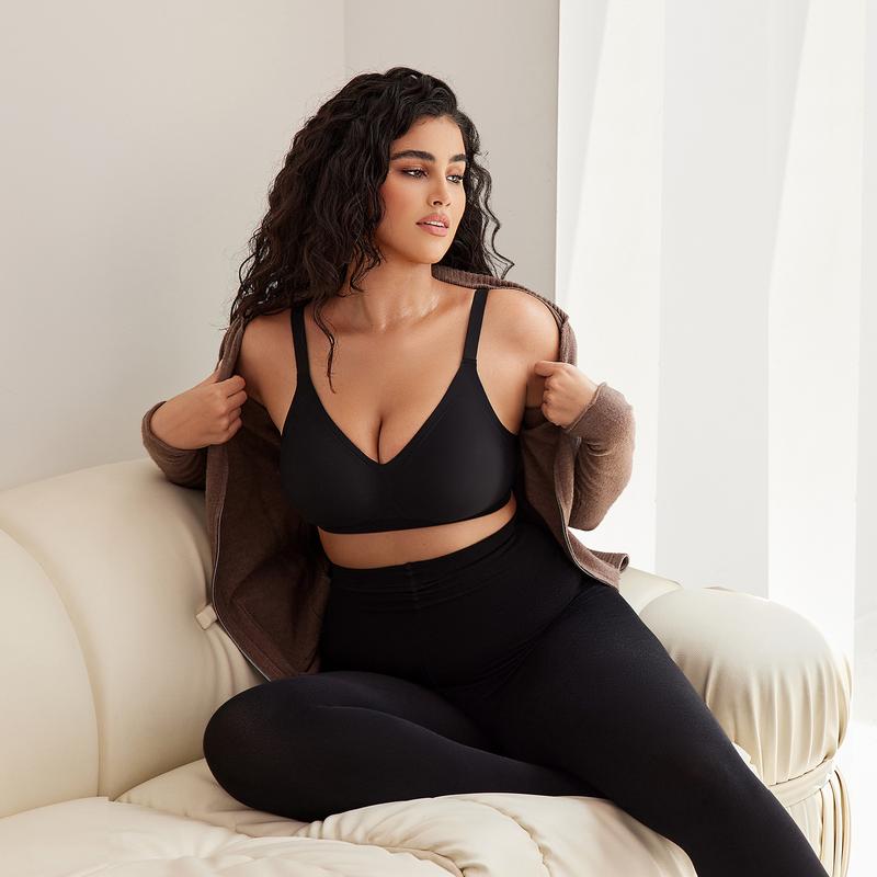 OEAK Women Comfortable Push Up Bras Wireless Seamless Full Coverage Bra Buttery Soft Everyday Tshirt Bra Convertible Bra OEAK Women Comfortable Push Up Bras Wireless Seamless Full Coverage Bra Buttery Soft Everyday Tshirt Bra Convertible Bra