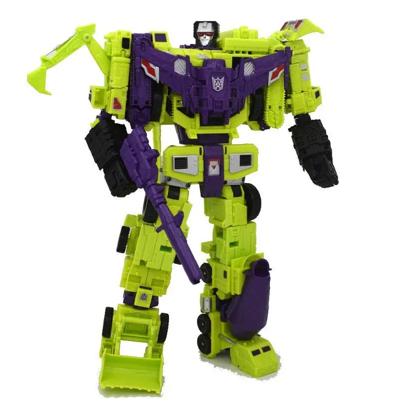 HaiZhiXing Defensor Bruticus Superion Devastator IDW 5IN1 6 IN 1 HZX 30CM Transformation Robot Toys NO BOX Sets Action Figure