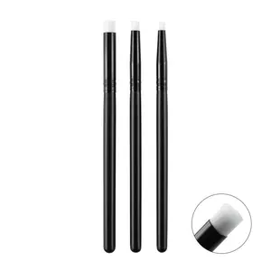 Mini Precision Blending Brush Set, Flat & Angled Tips, Ideal for Painting Details, Ink Blending Brushes, Handmade Craft Tools, Acrylic Brush