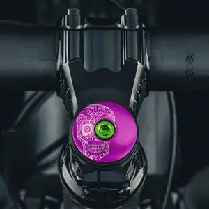 Vía de Muertos Sugar Skull Bicycle Headset Cap