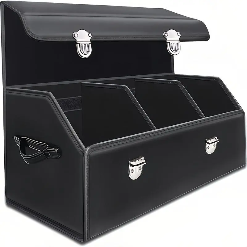 Auto Multiues Tools Storage Box Large Capacity Folding Organizer Waterproof Foldable Car Storage Box for SUV Cars Stowing Tidying