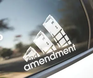 2nd Amendment vinyl decal