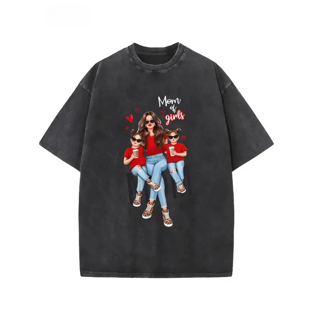 Washed T-shirt-black