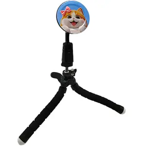 Flexible Tripod Magnetic Phone Stand for iPhone, Kindle & iPad – Compatible with MagSafe, Adjustable Phone Holder for Live Streaming, Selfies, Recording & Office Desk Accessories