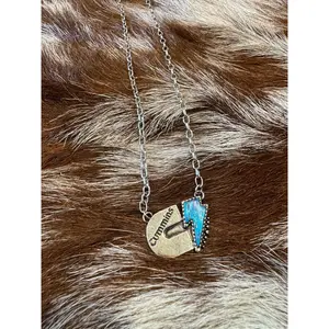 The "Truck Lightning" Western Statement Necklace