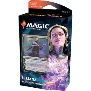 Magic: The Gathering Liliana Death Mage Planeswalker Deck | Core Set 2021 (M21) | 60 Card Starter Deck