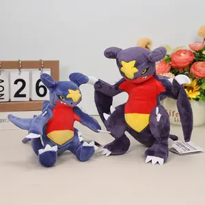 Anime Garchomp Plush Toy Cartoon Stuffed Doll Room Deocr Children Kid Birthday Christmas Gifts