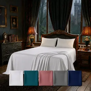 Epic Stock White King Flat Sheet Only – Oversized Hotel Quality Bed Sheet, California King Top Sheet, Stay-Tucked Fit for Mattress Toppers & Deep Pocket Beds – Luxury Hotel Bedding