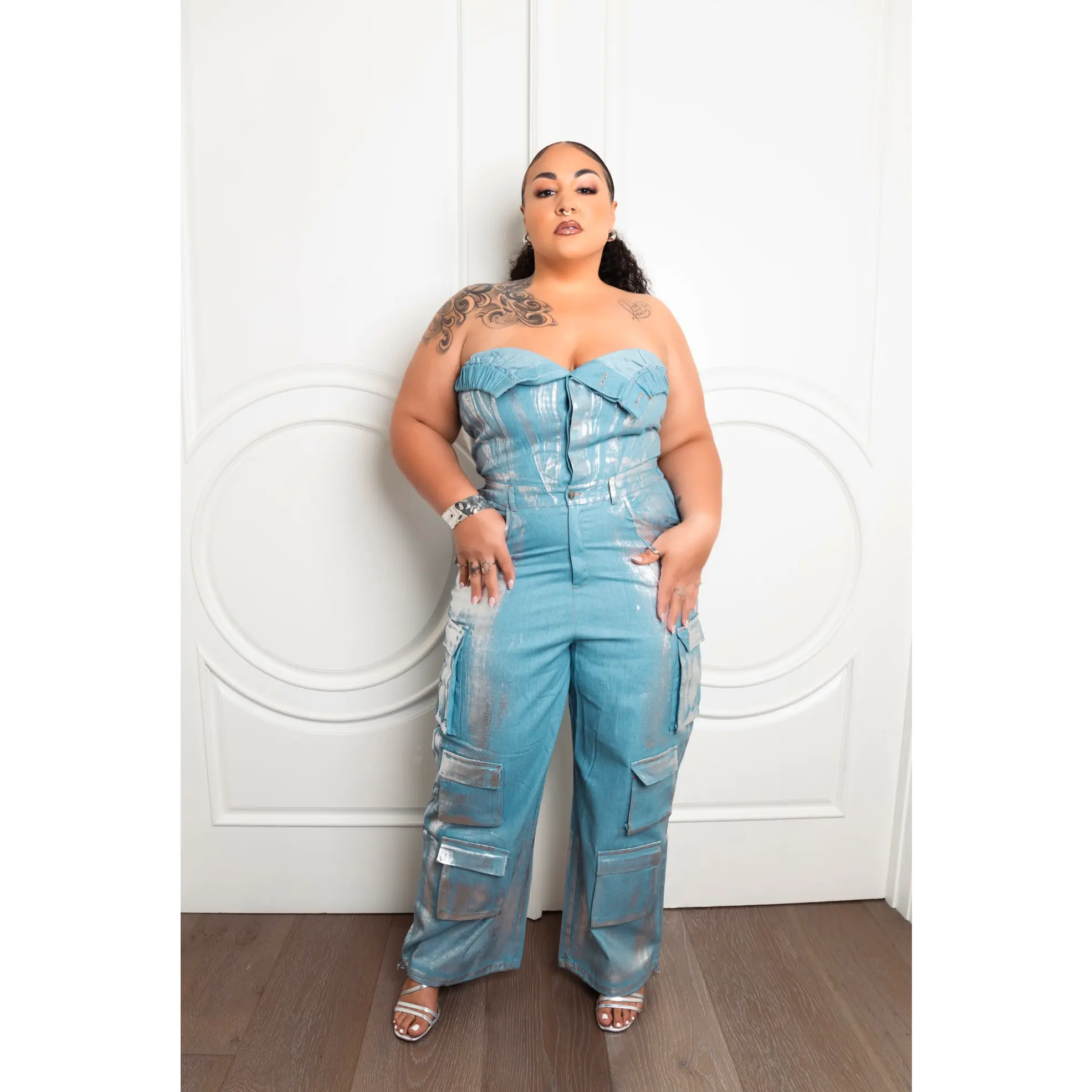 Brat Denim Plus Size Jumpsuit Brat Denim Plus Size Jumpsuit