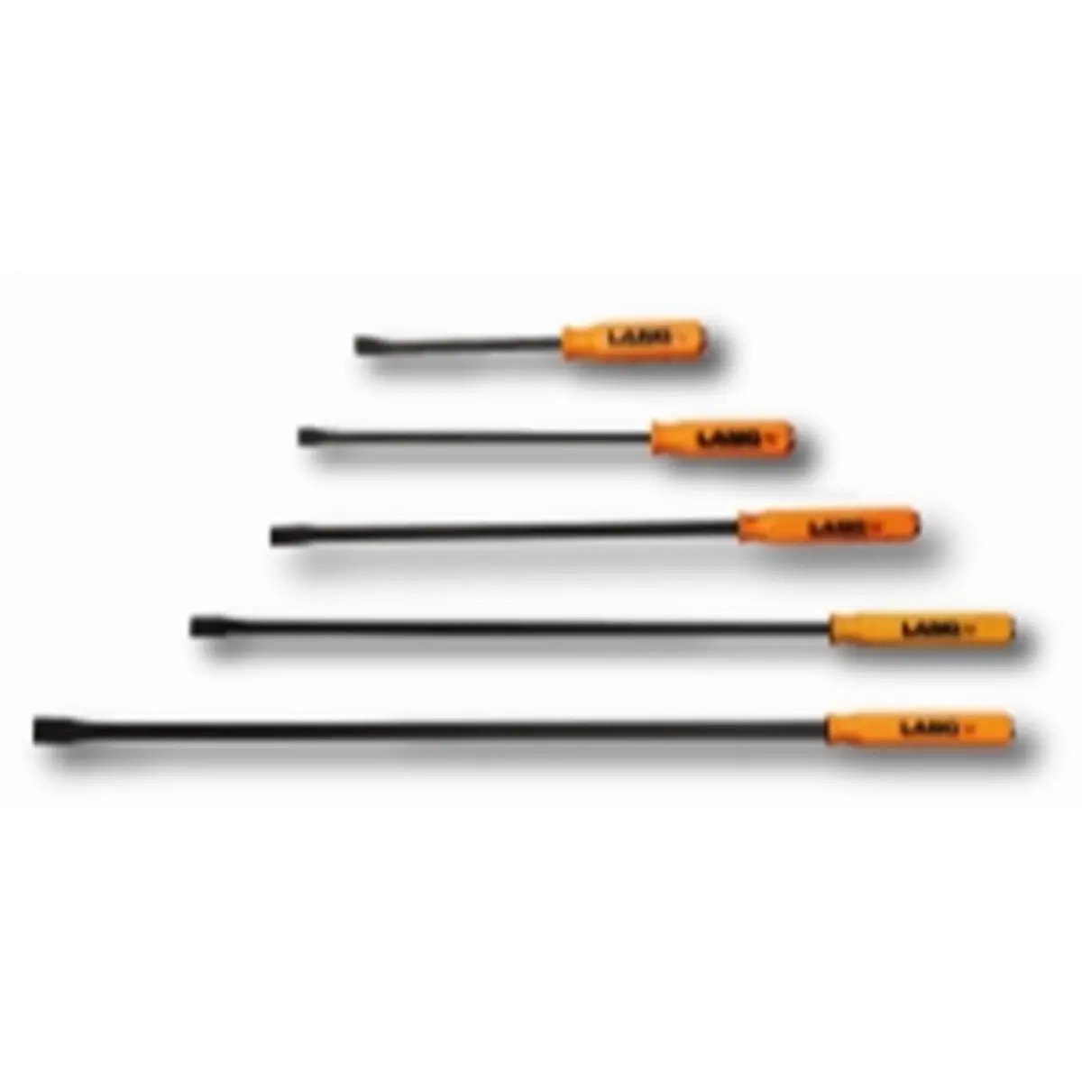 Kastar 5-Piece Heavy-Duty Pry Bar Tool Set, Heat-Treated Steel Construction, Curved Tips, Striking Caps, 12"-36" Bars for Easy Access – Cycling & Outdoor Recreation Equipment, 5 Piece Set, Tools, Tool Kit Set