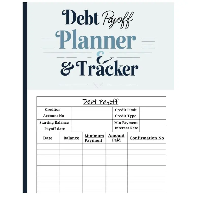 Debt Payoff Planner & Tracker: Debt-Free Journey Tracker for Couples, Families & Individuals | Financial Organizer to Help You Crush Debt and Build Savings