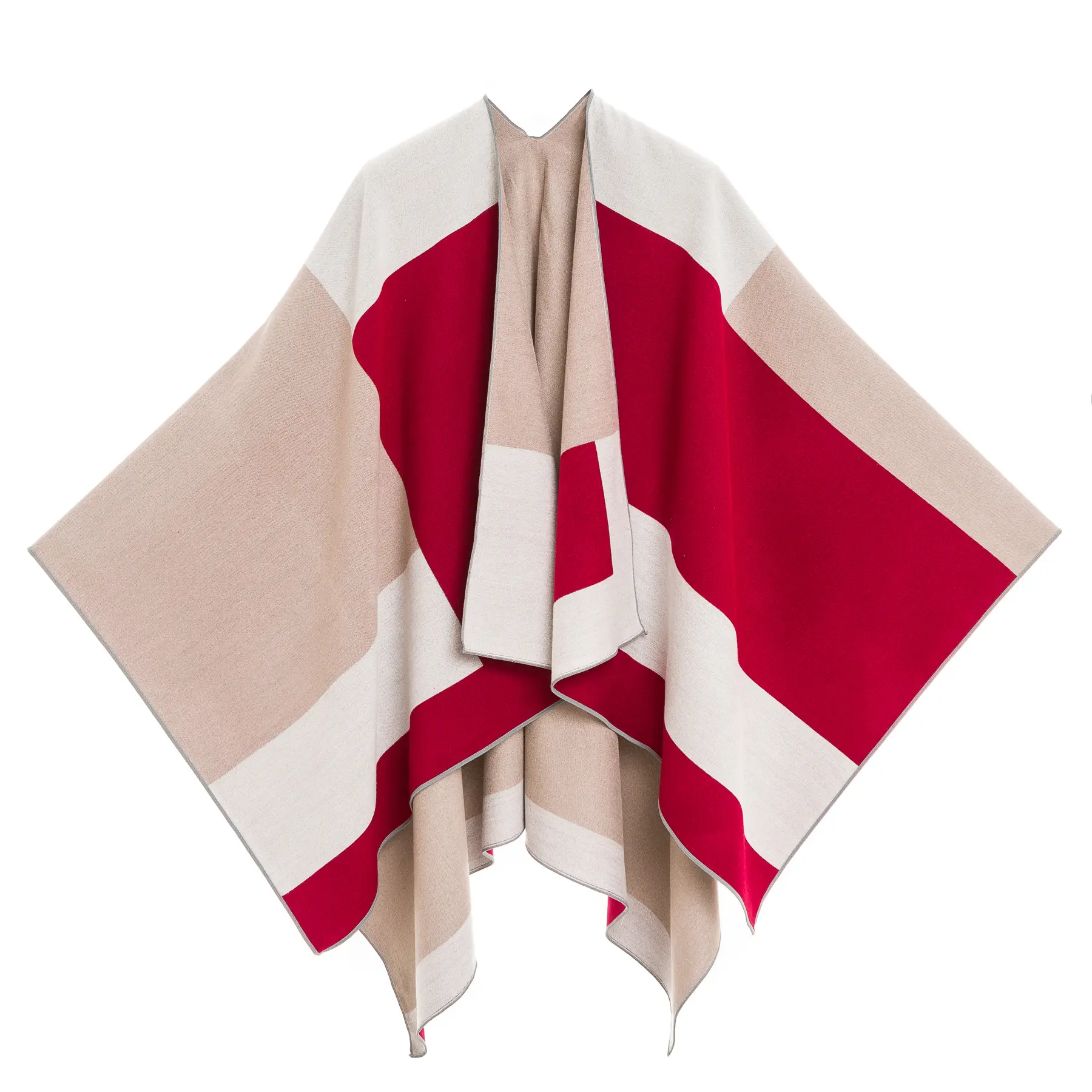 Women's Shawl Wrap Poncho Ruana Cape Cardigan