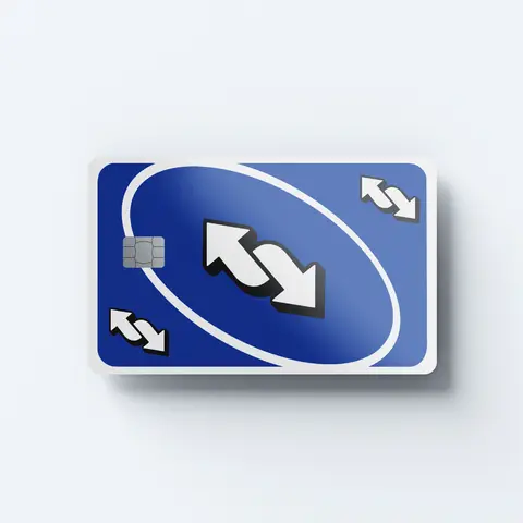 Reverse Card - Credit/Debit card skin/cover