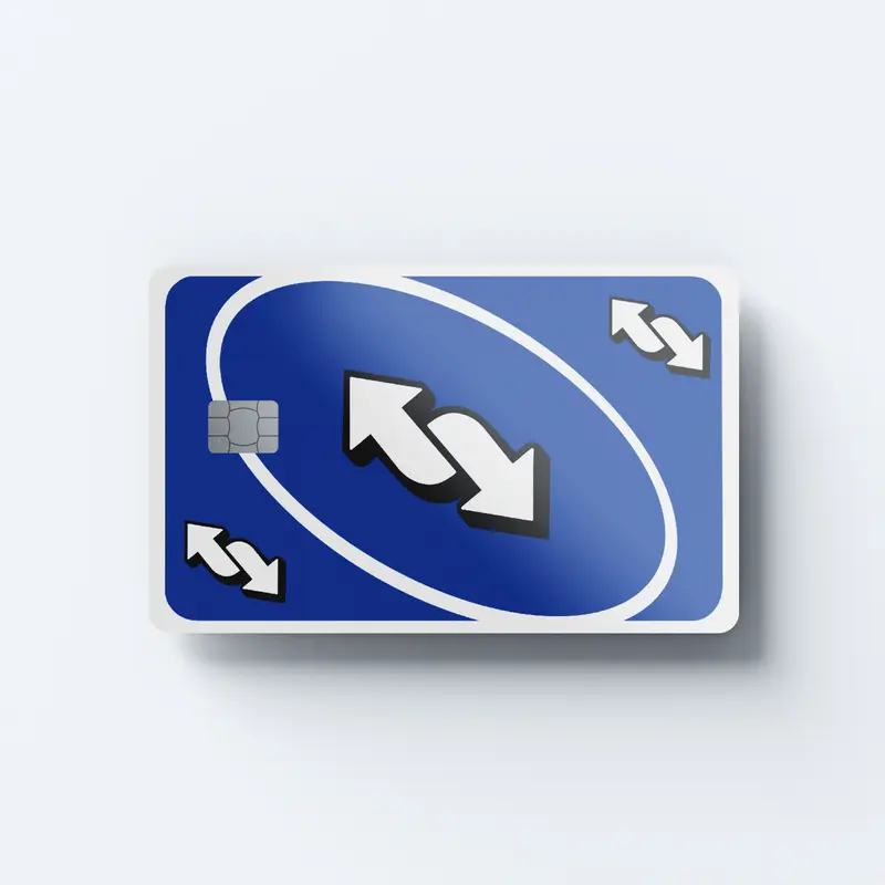 Reverse Card - Credit/Debit card skin/cover