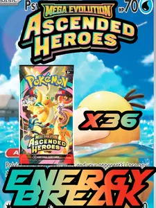 Ascended Heros 36 pack  Energy break