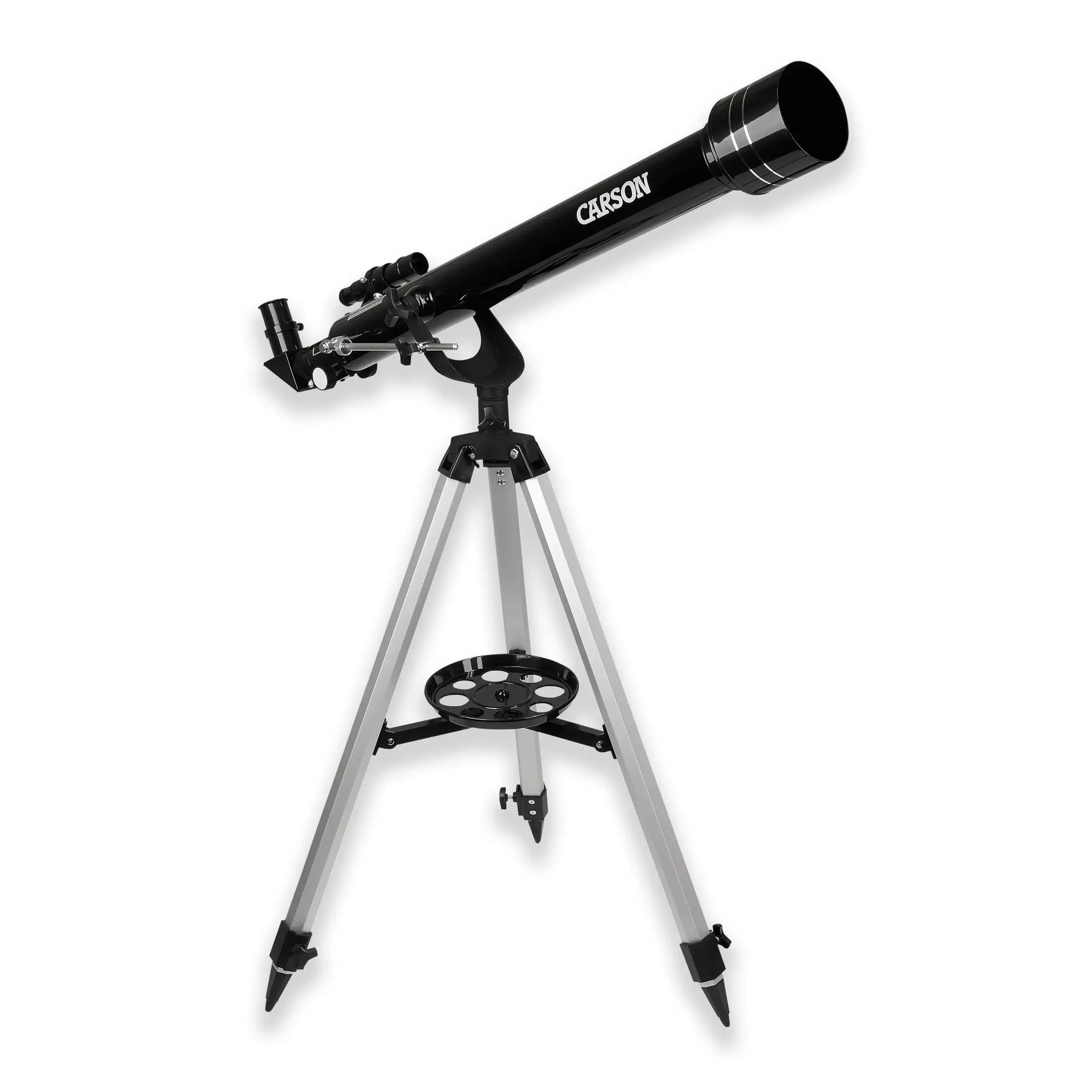 SkySeeker 40x-100x 60mm Newtonian Refractor Telescope, with Aluminum Tripod (JC-1000)