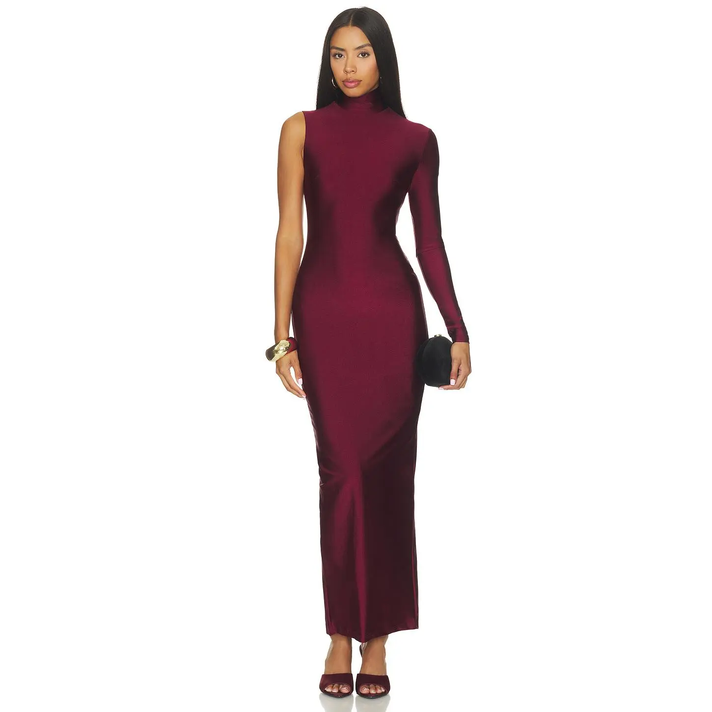 Nakedvice Amara Dress in Berry