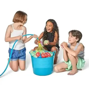 60 Second Self-Stick Water Balloons, Kids & Adults Summer Party Water Fight Toy, Instant Inflation Pool Fun, Perfect for Outdoor Games, Quick Inflate