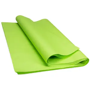 IDL Packaging SatinPack 24" x 36" Citrus Green Tissue Paper Sheets, Pack of 100, Durable 20# (33 GSM), USA-Made - Wrapping Tissue Paper Sheets for Gifts, Flower Bouquets, Christmas Packing Paper