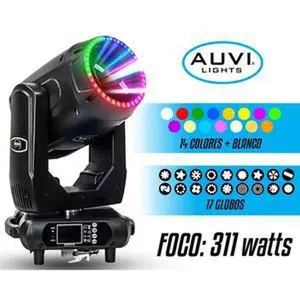 NEW AUVI Aura 15RX Beam Multicolor LED Ring