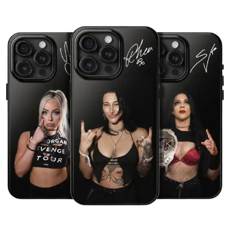 WWE Female Wrestler Signature Smartphone Casing, Iconic Women's Wrestling Fan Protector Accessory, Compatible with iPhone 11-17 Pro Max/Plus & Samsung Galaxy S23-25 Cellphone