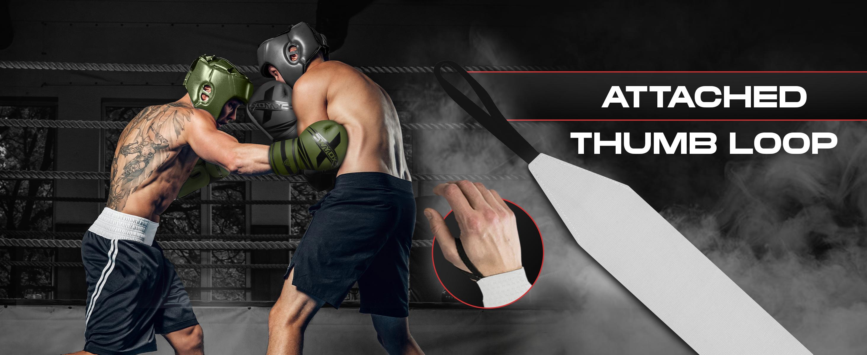 WYOX Mexican Hand Wraps, Elasticated Thumb Loop Bandages Mexican Style Under Mitts Wrist Wrap Protection Muay Thai MMA Kickboxing Martial Arts Punching Bag Training Men Women WYOX Mexican Hand Wraps, Elasticated Thumb Loop Bandages Mexican Style Under Mitts Wrist Wrap Protection Muay Thai MMA Kickboxing Martial Arts Punching Bag Training Men Women