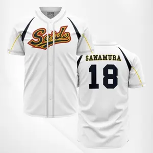Eijun Sawamura Seido High Ace of Diamond Anime Baseball Jerseys | Cool Summer Anime Vibes for Men & Fans
