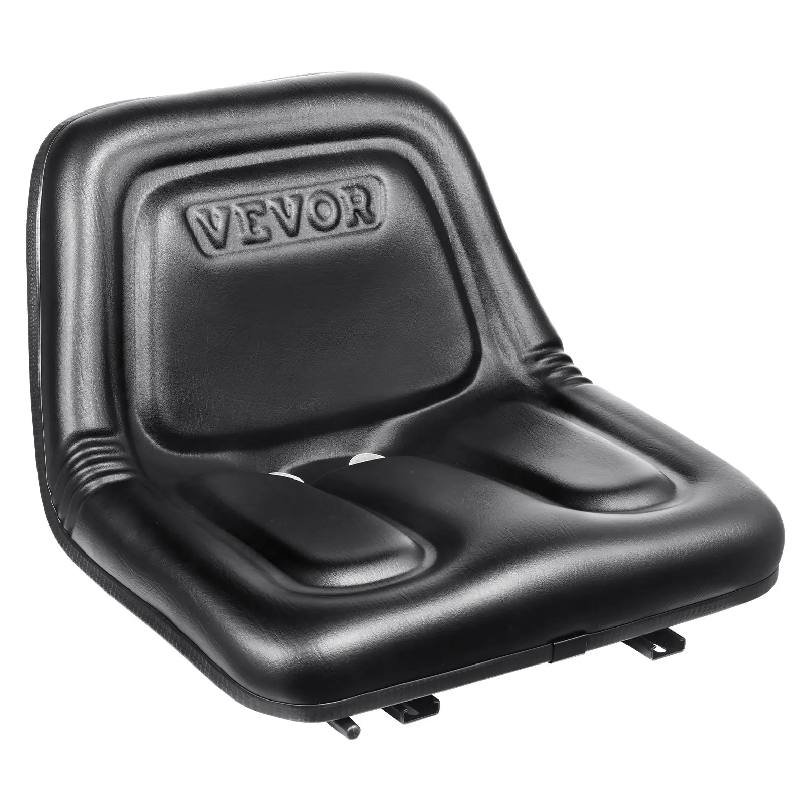 【DealsForYouDays】VEVOR Universal Tracor Seat, Lawn Mower Seat with Micro Switch and Drainage Holes, 6.3-13.4 inch Extended Slot Tractor Seat for Tractor Loader Excavator Synthetic Leather Foam