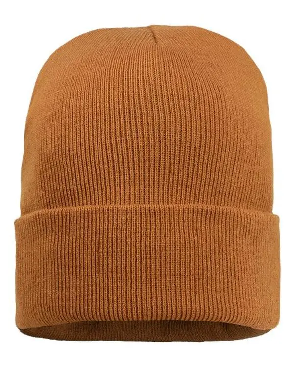 Sportsman SP12SL 12" Sherpa Lined Cuffed Beanie