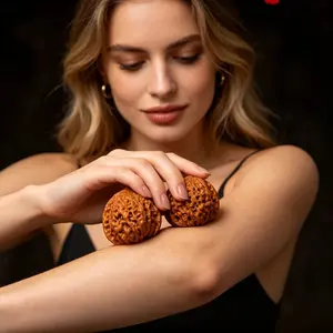 Natural Hand Massage Balls, Effective Stress Relief for Select Users