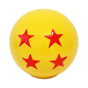 Dragon Ball Super 4 Star Dragon Ball 6 Inch 3D Molded Ceramic Bank