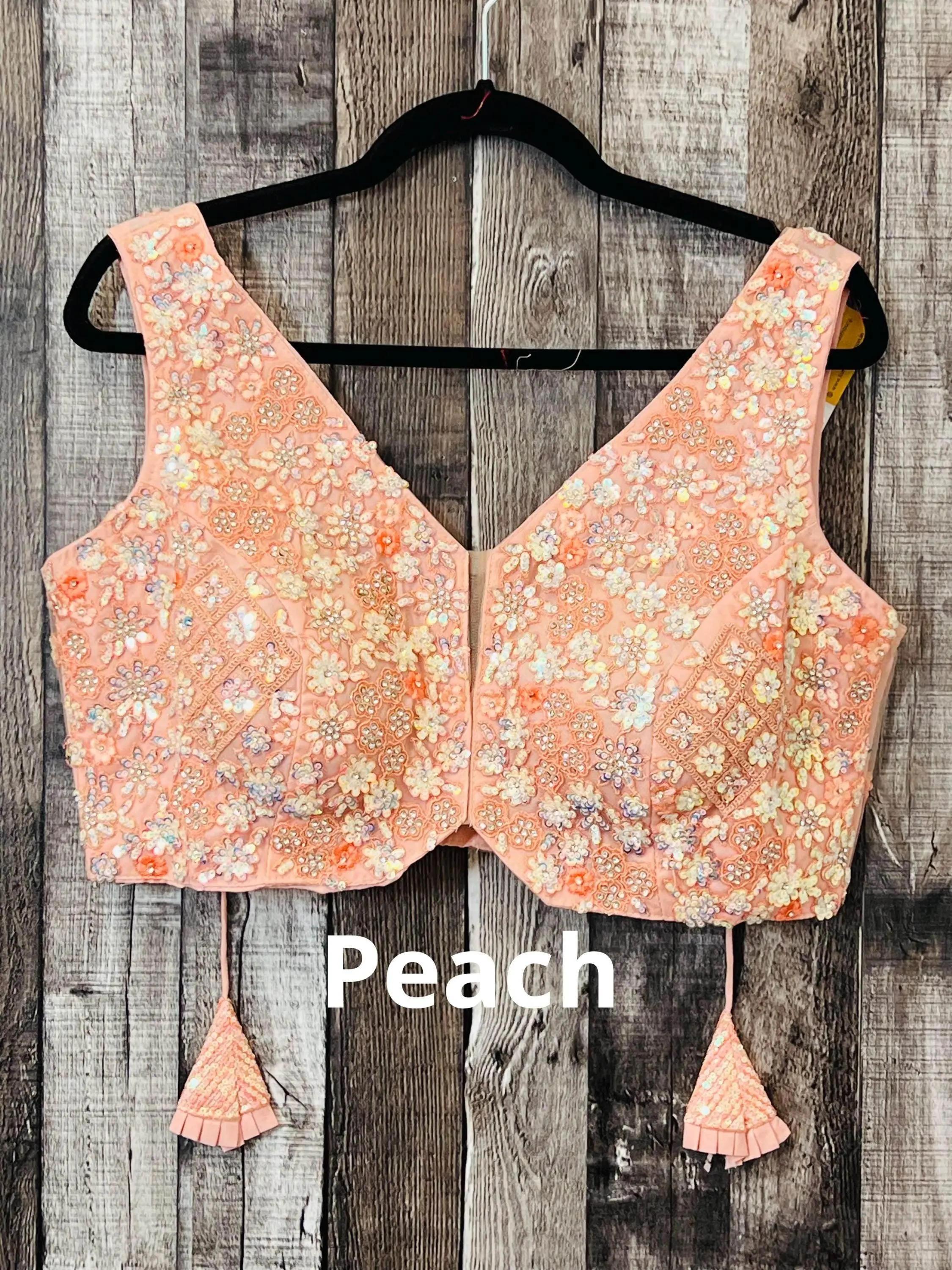 Heavy sequin work blouses