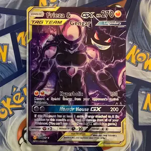 Frieza and Gengar Tag Team Pokemon Card